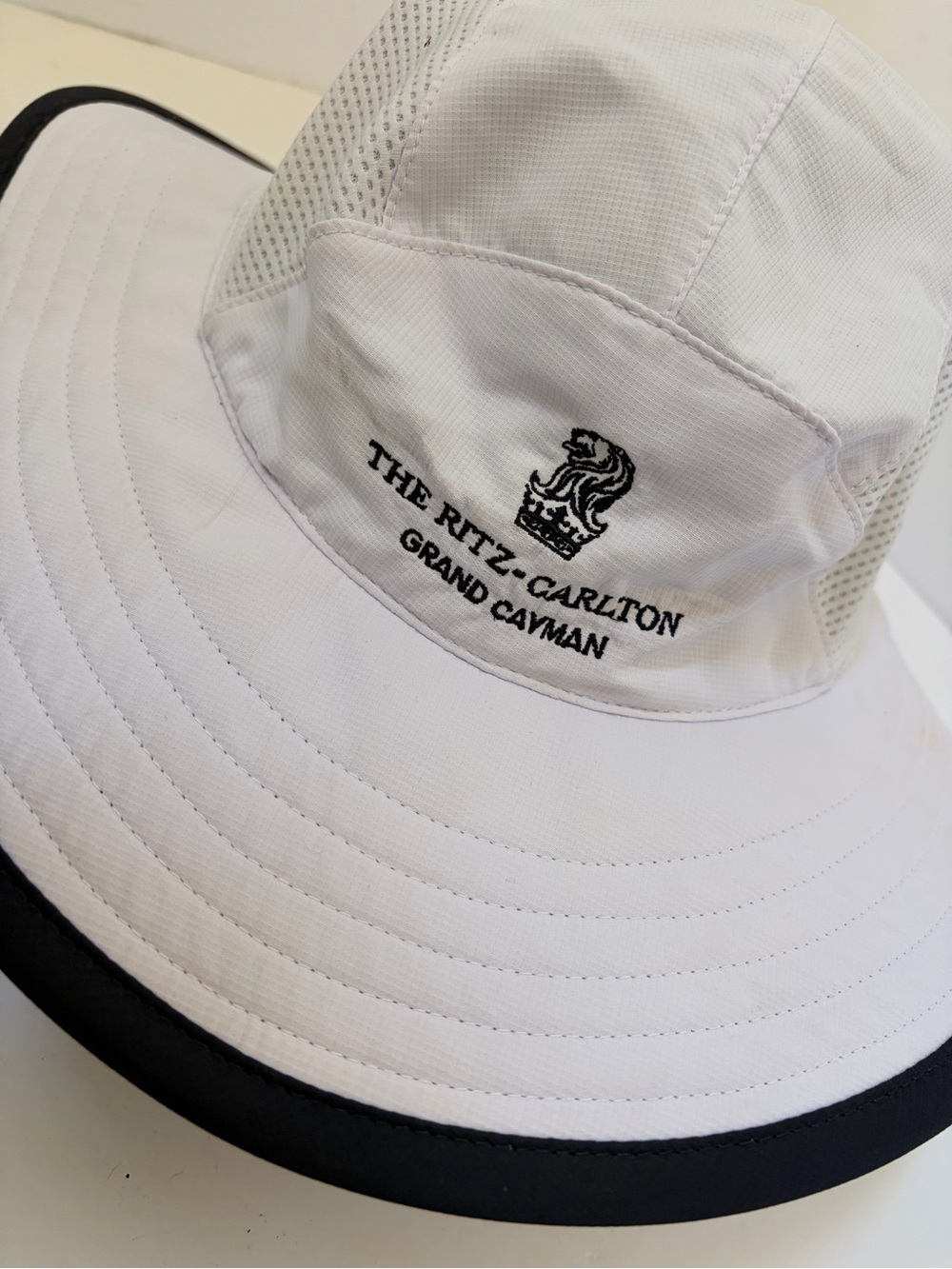 The Ritz-Carlton Grand Cayman White Sun Hat